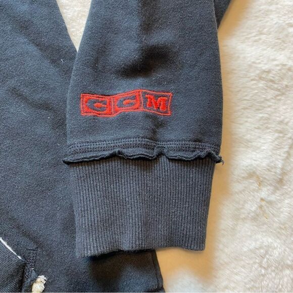 CCM Chicago Black Hawks Hooded Sweatshirt Size Small - Picture 7 of 12